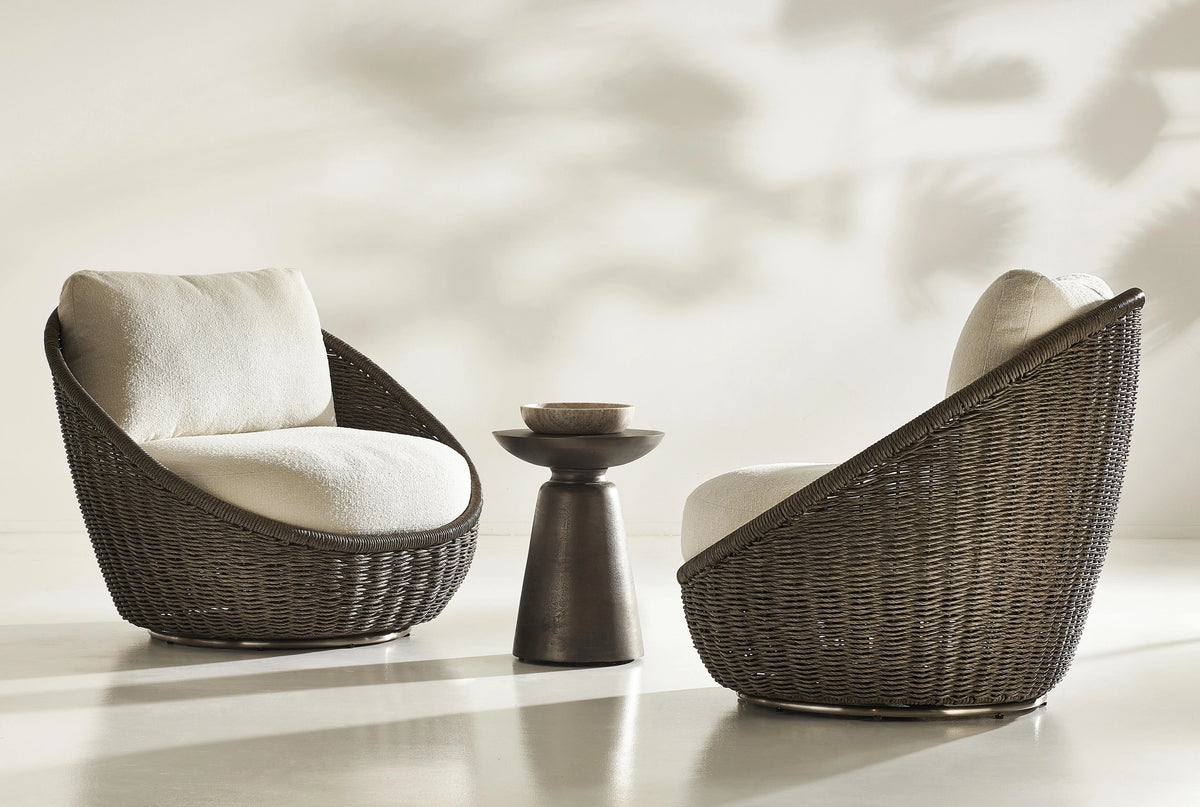 Santa Monica Outdoor Swivel Chair