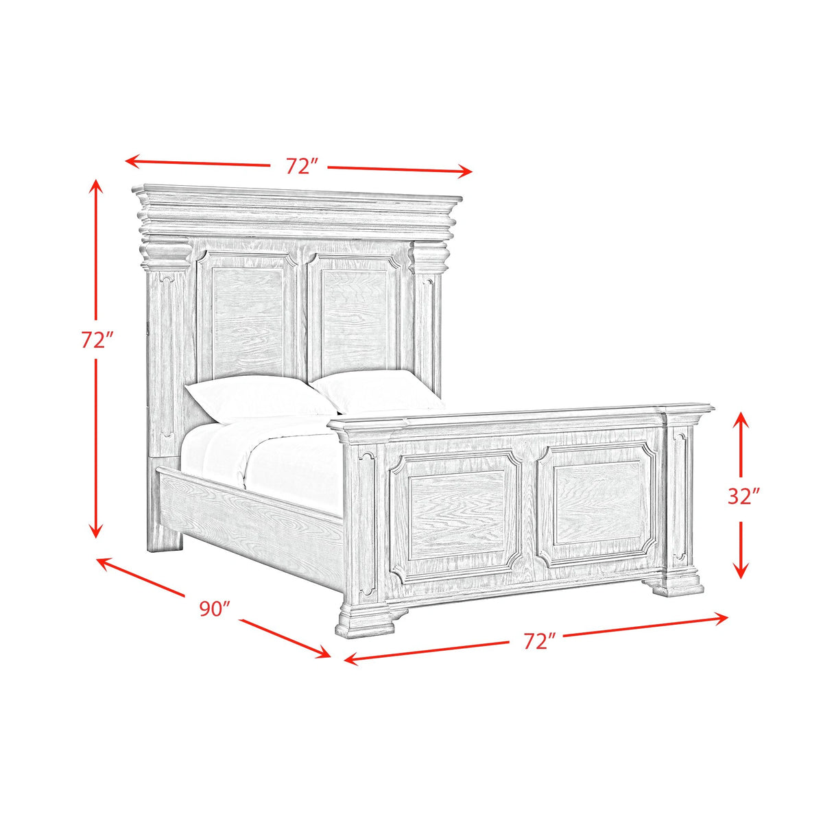 Kings Court Bed