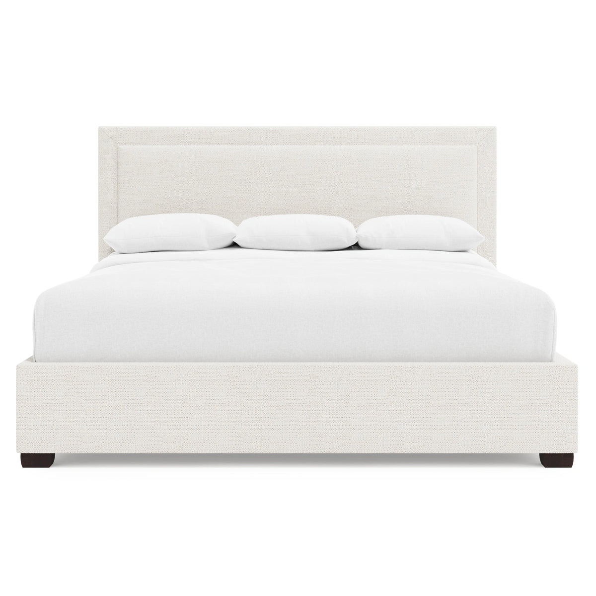 Morgan Fabric Storage Panel Bed Queen (54" H)