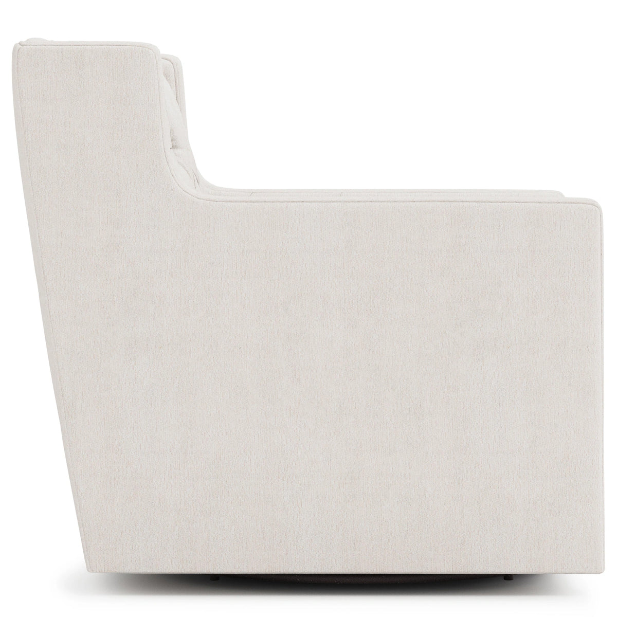 Candace Fabric Swivel Chair Without Nails
