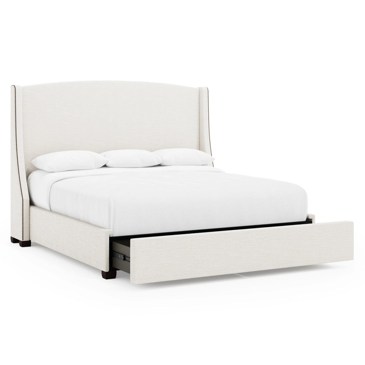 Cooper Fabric Storage Shelter Bed King (64" H)