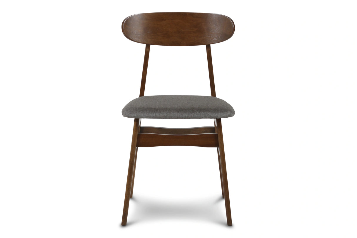 Morocco Dining Chair W/Dark Gray Seat Cushion (2 Per Carton)