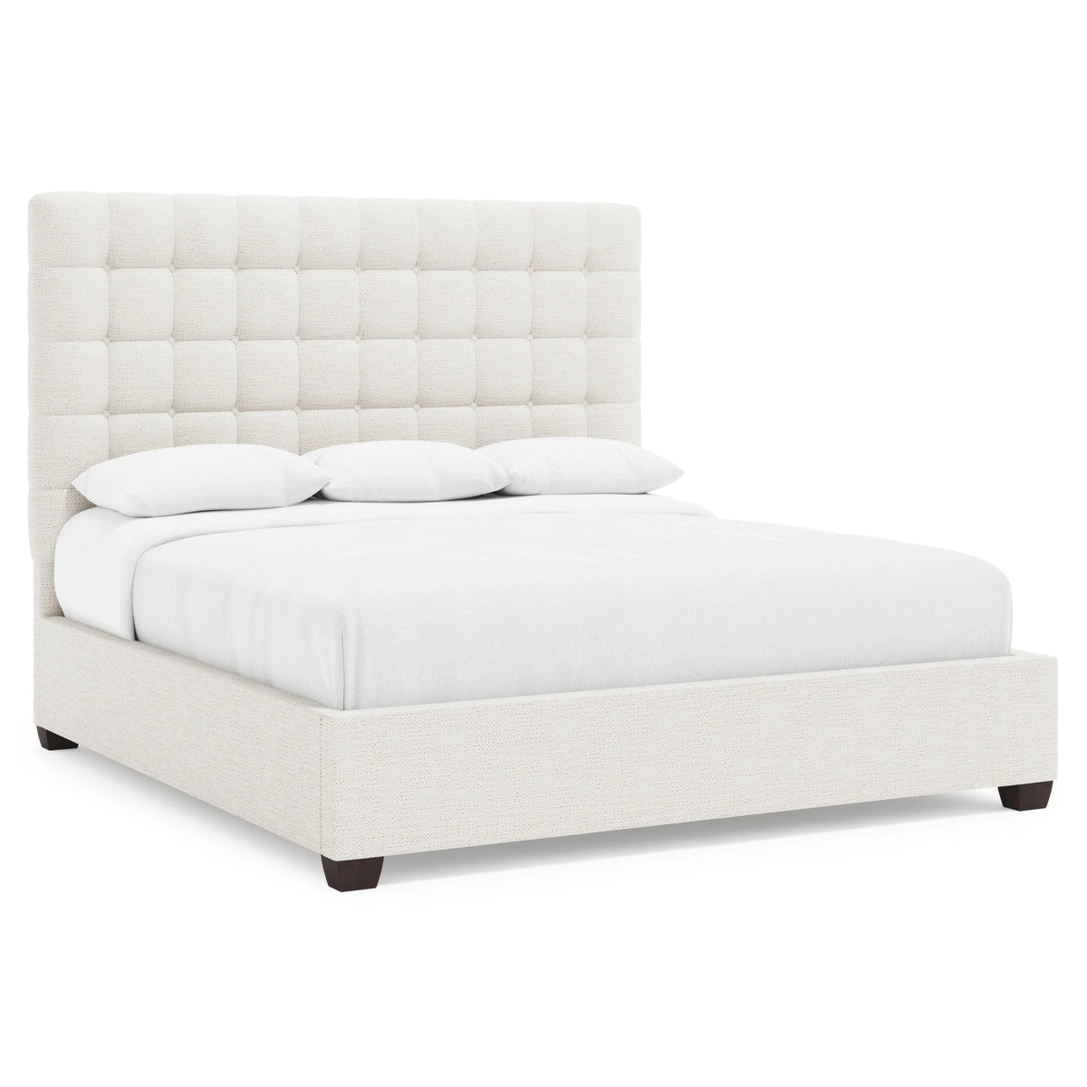 Avery Fabric Storage Panel Bed King (66" H)