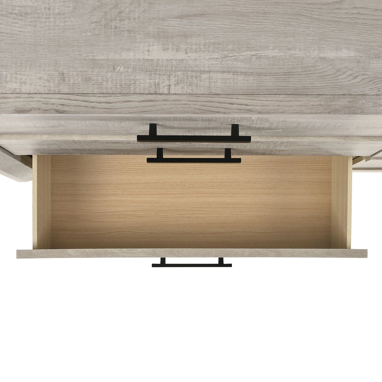 Ellen Dresser & Mirror Set White