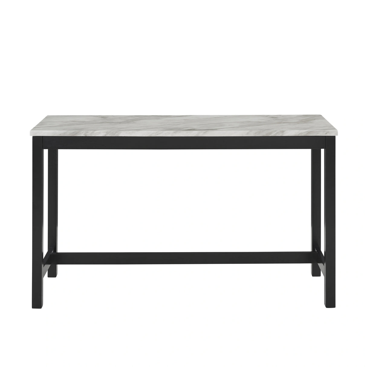 Celeste Theater Bar Table W/ 3 Stools-Blue