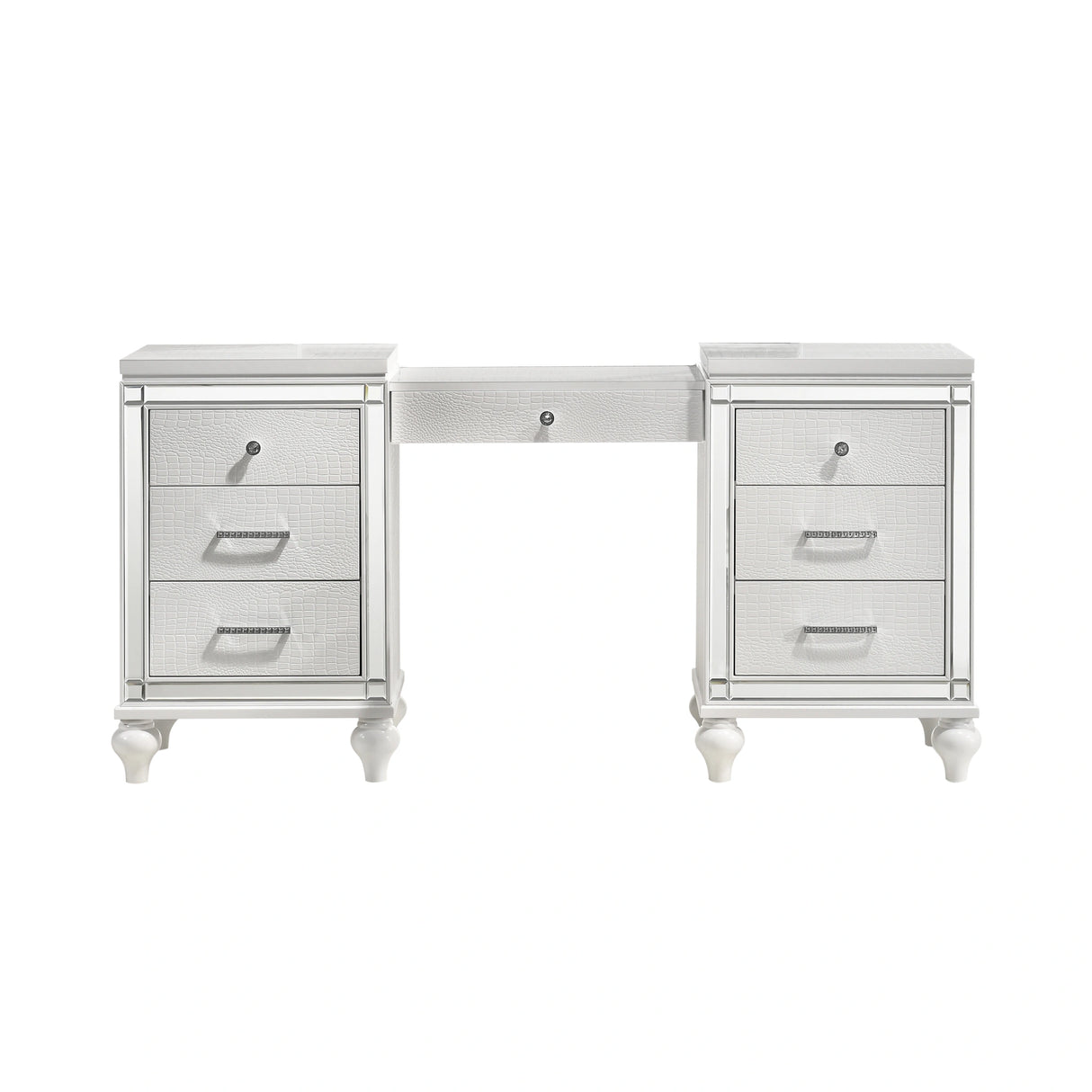 Valentino Dressing Table-White