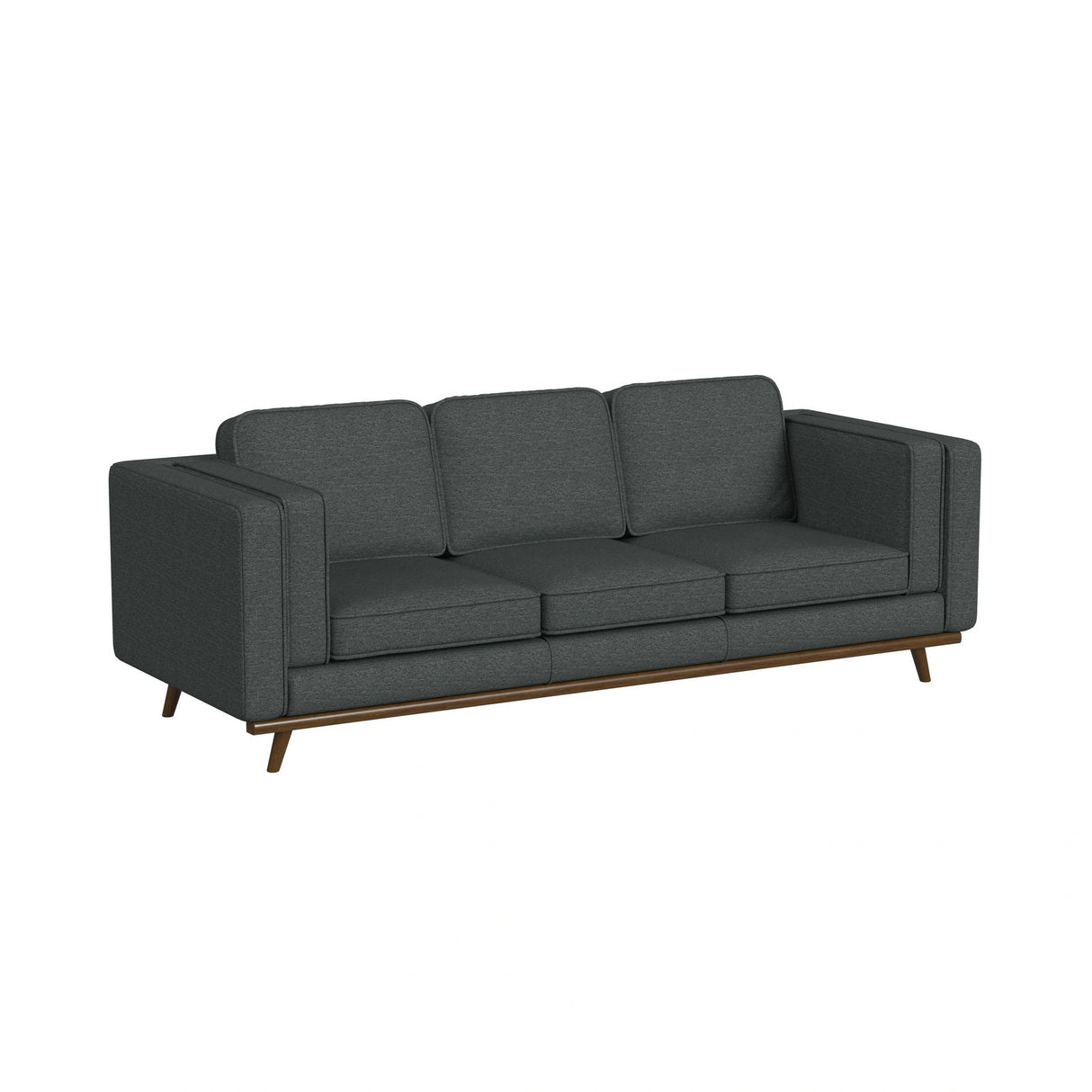 Venus Sofa with Cherry Finished Wooden Front