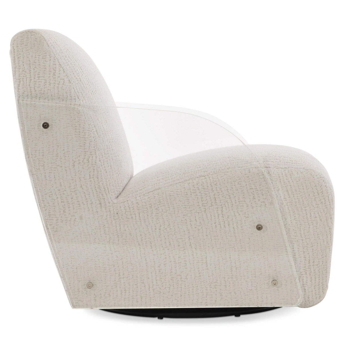 Perla Fabric Swivel Chair