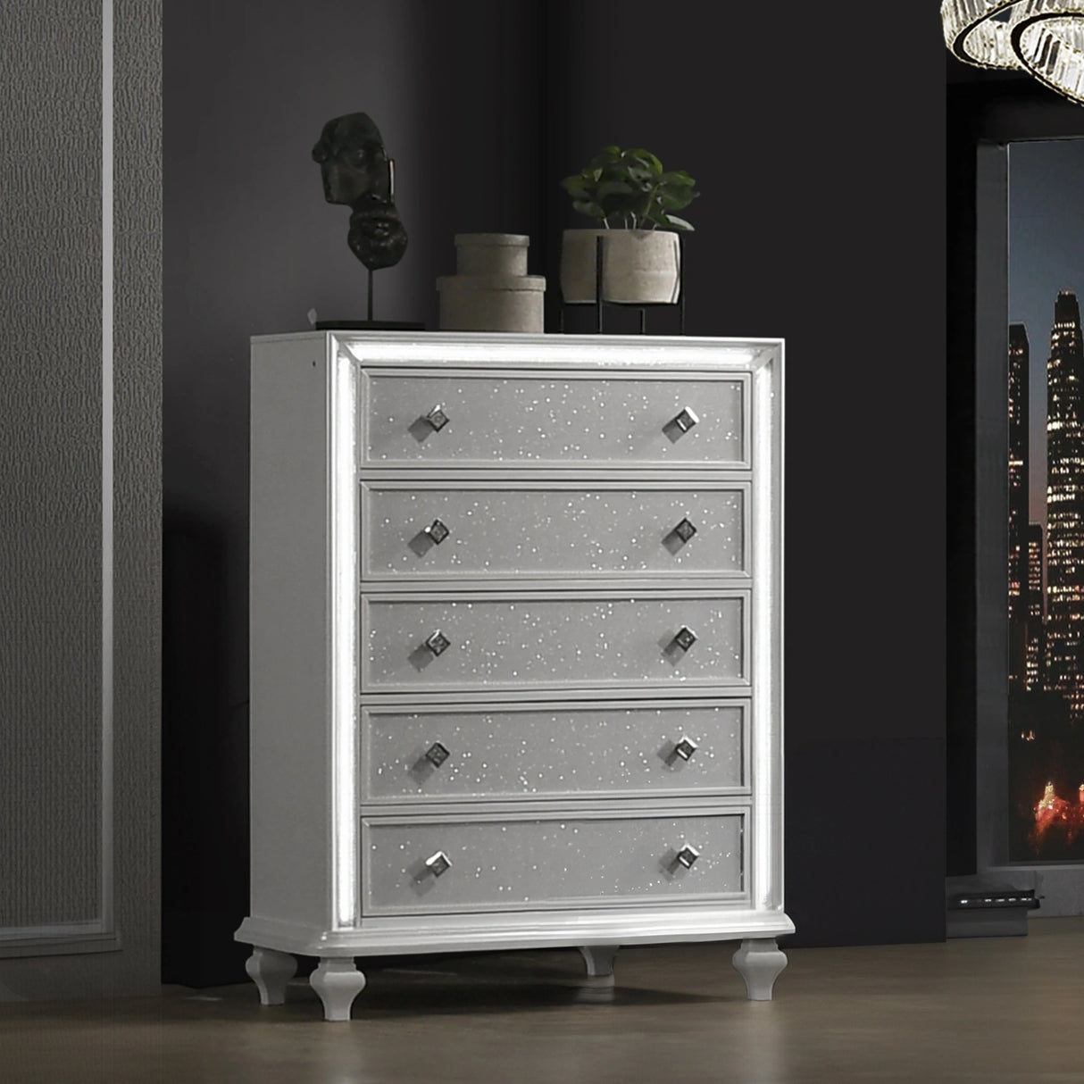 Stardust Chest-White