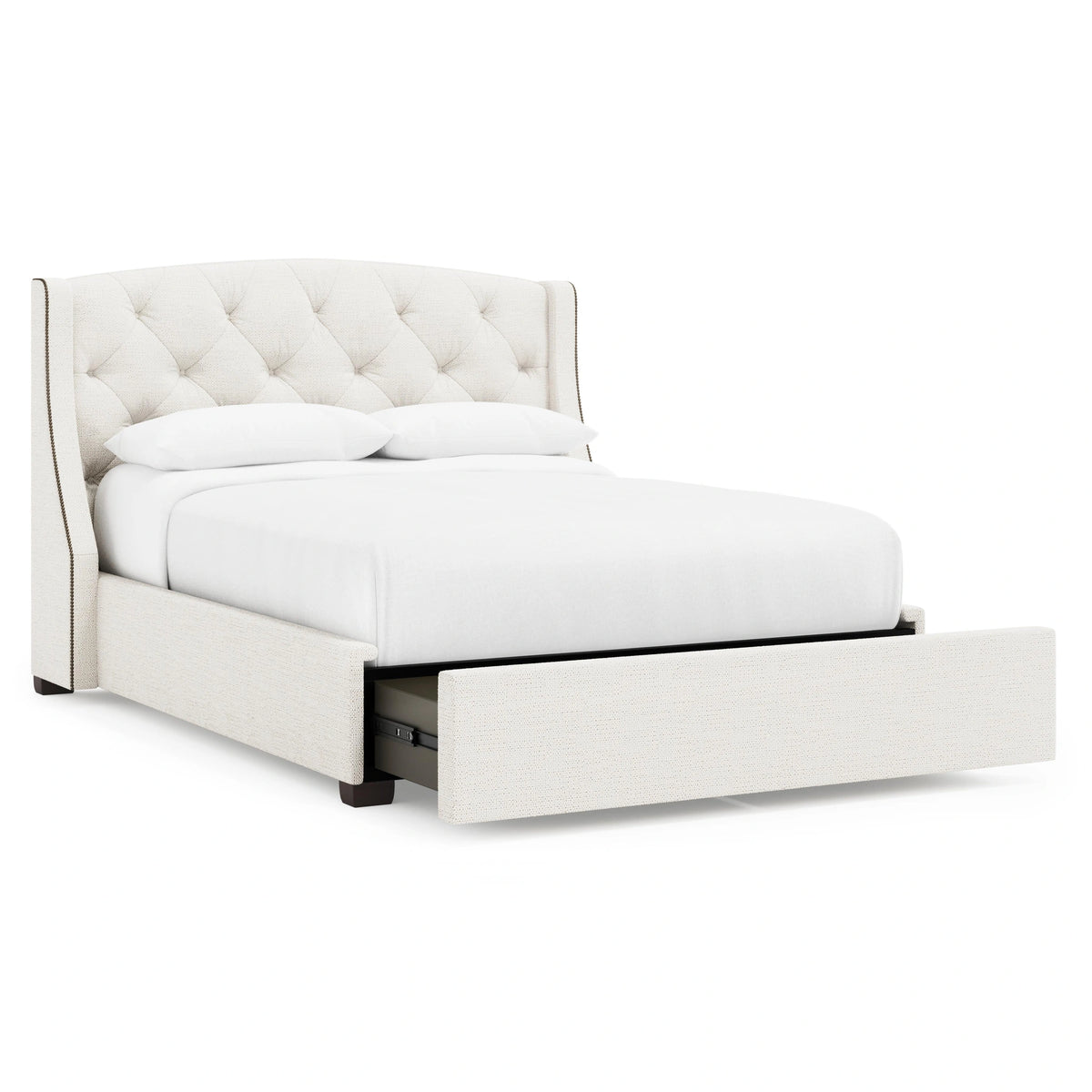 Jordan Fabric Storage Shelter Bed Queen (54" H)