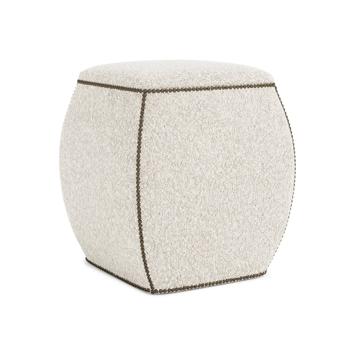 Delta Fabric Ottoman