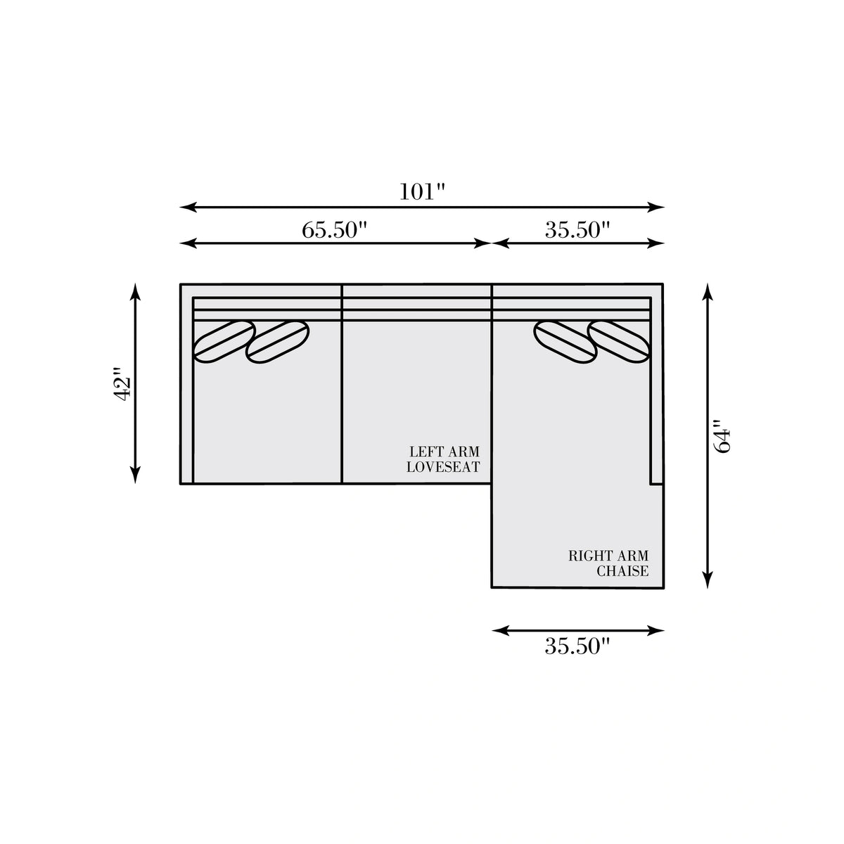 Joli Fabric Sectional