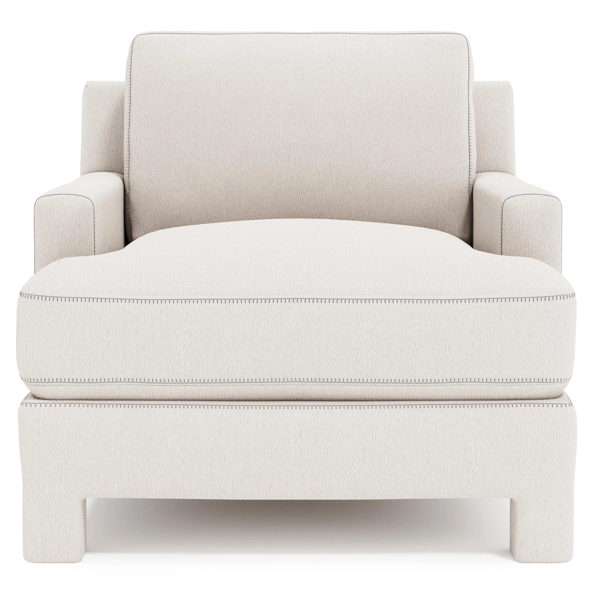 Mily Fabric Chair Without Pillows