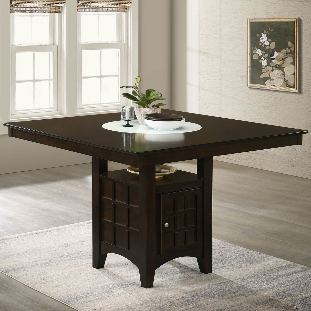 Gabriel Counter Height Dining Table - galleria furniture outlet