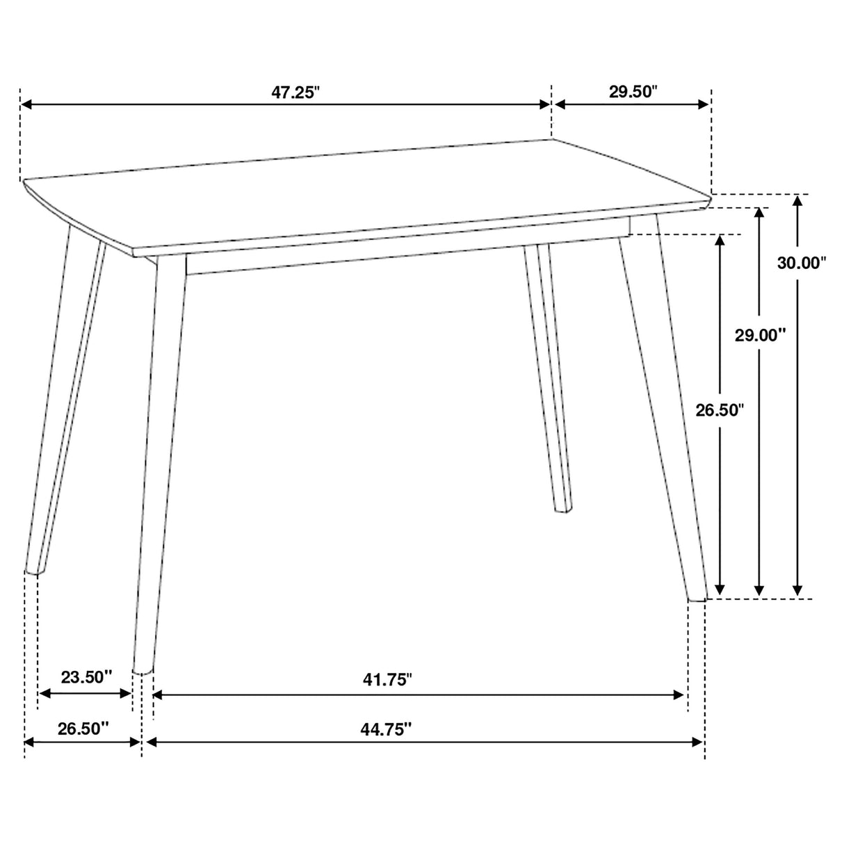 Kersey Dining Table - galleria furniture outlet