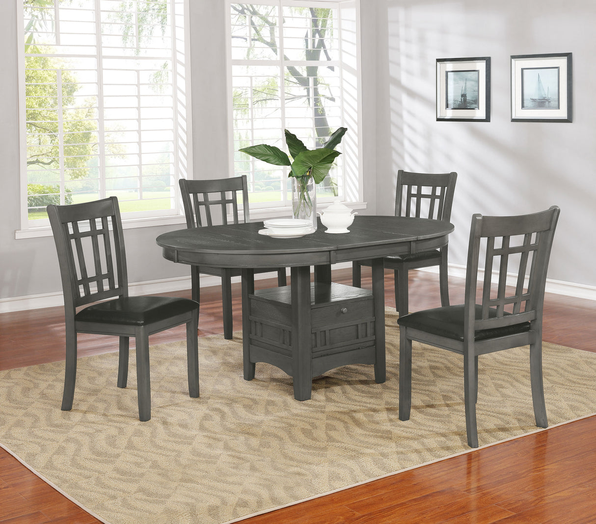 Lavon Extension Dining Table - galleria furniture outlet