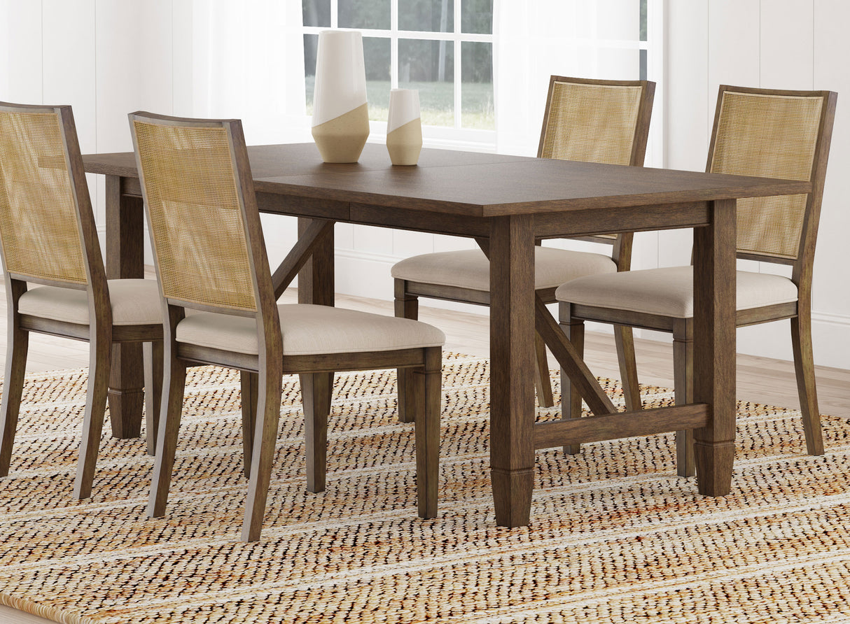 Matisse Extension Dining Table - galleria furniture outlet