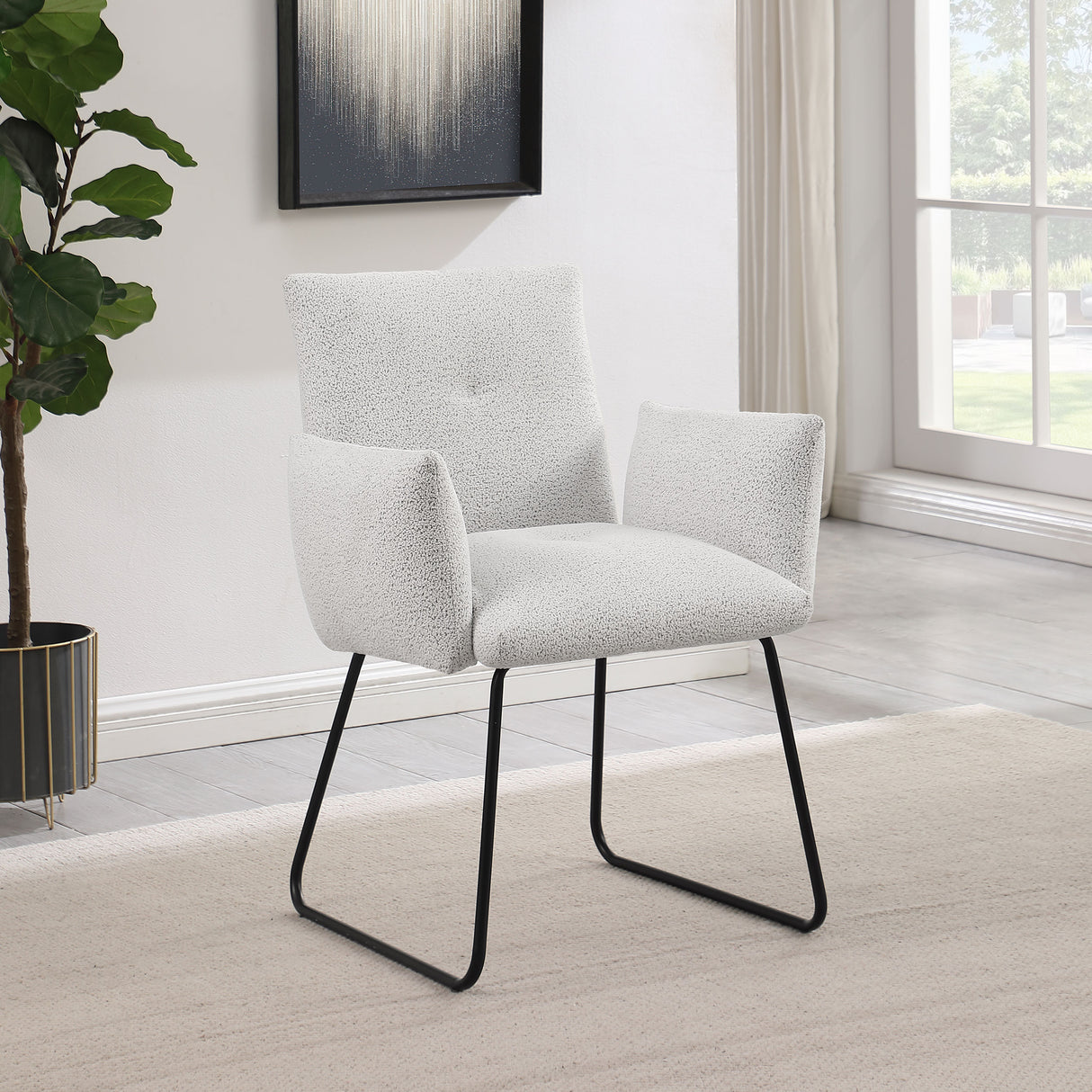 Ackland Dining Arm Chair - galleria furniture outlet