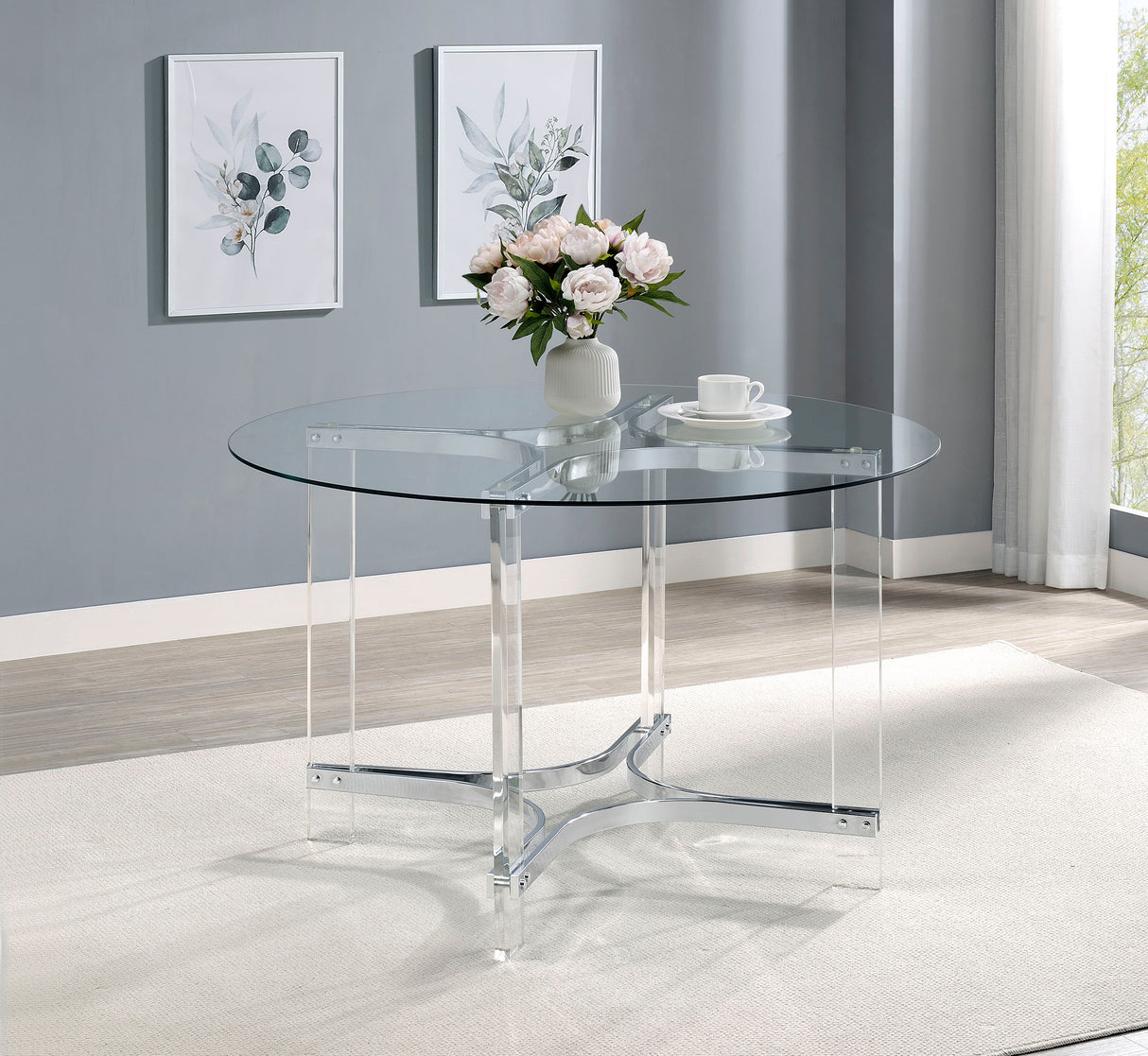 Keeling Dining Table - galleria furniture outlet