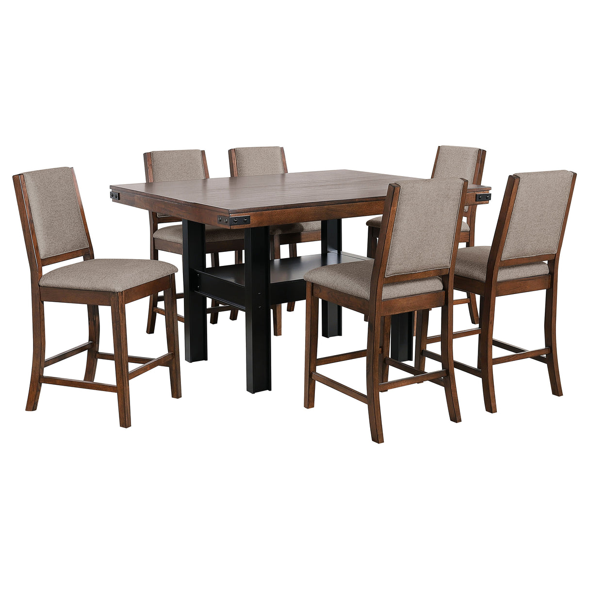 Patterson Counter Height Dining Set - galleria furniture outlet
