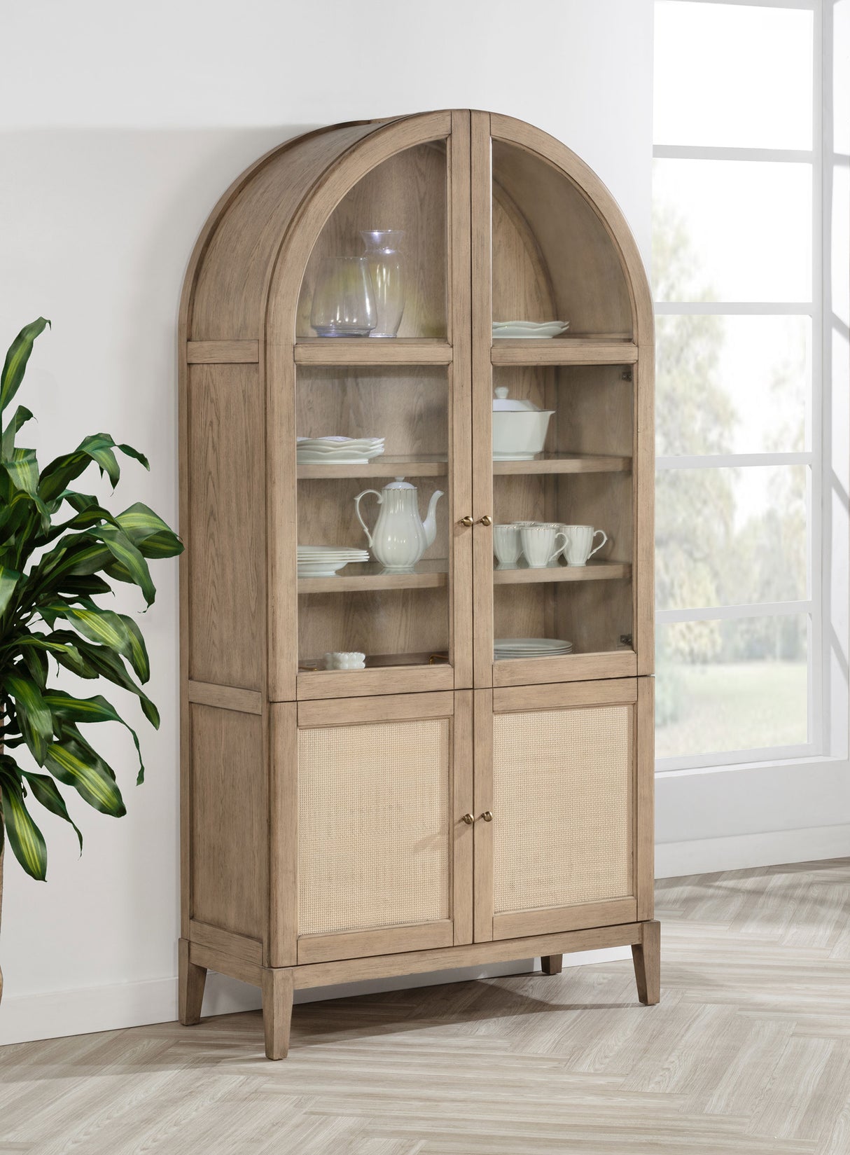 Kailani Display Cabinet - galleria furniture outlet