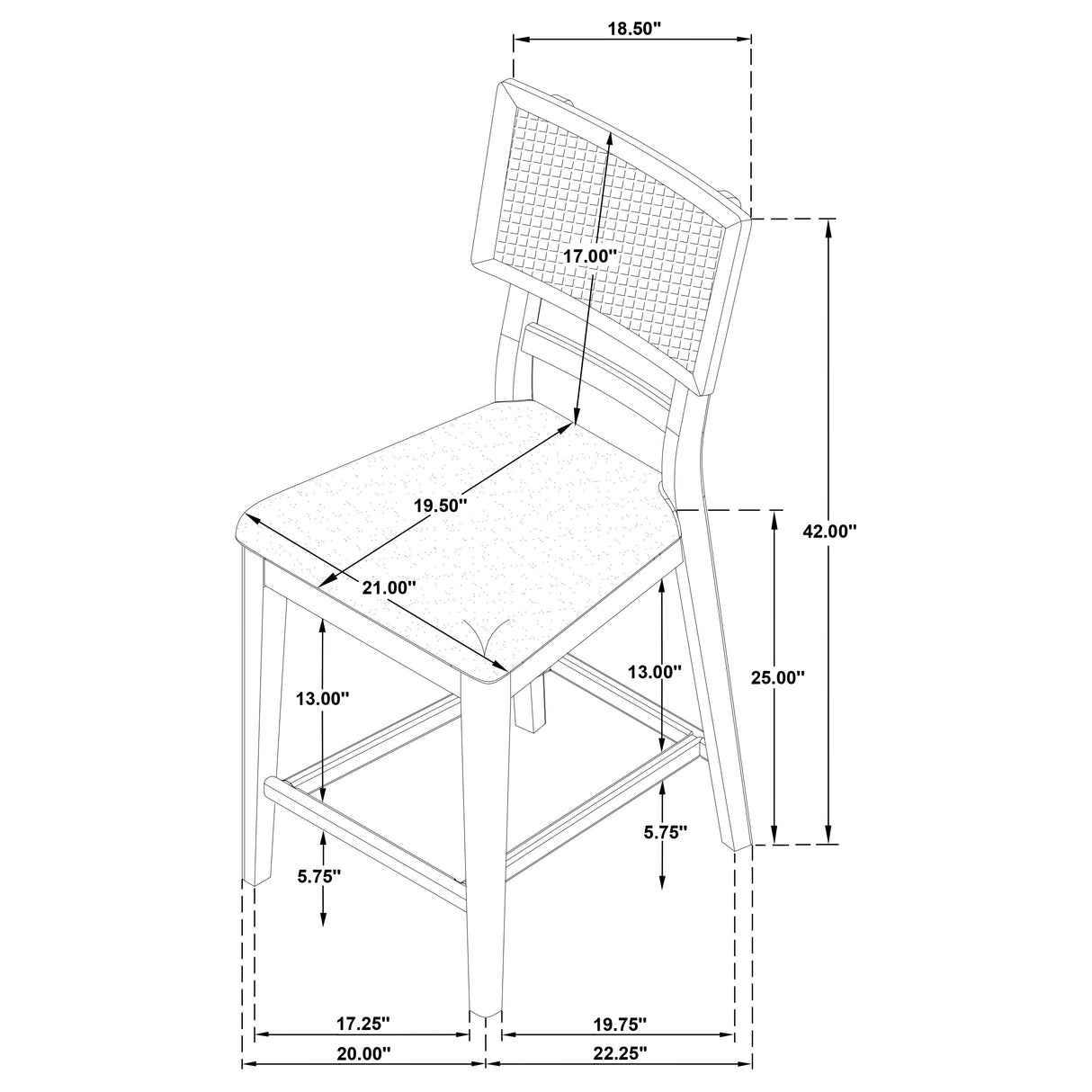 Kailani Counter Height Dining Set - galleria furniture outlet