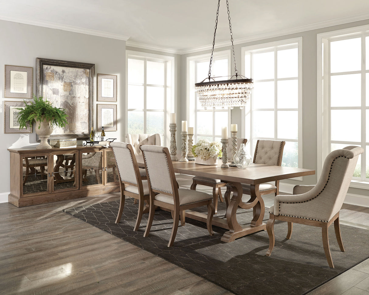 Brockway Extension Dining Table - galleria furniture outlet