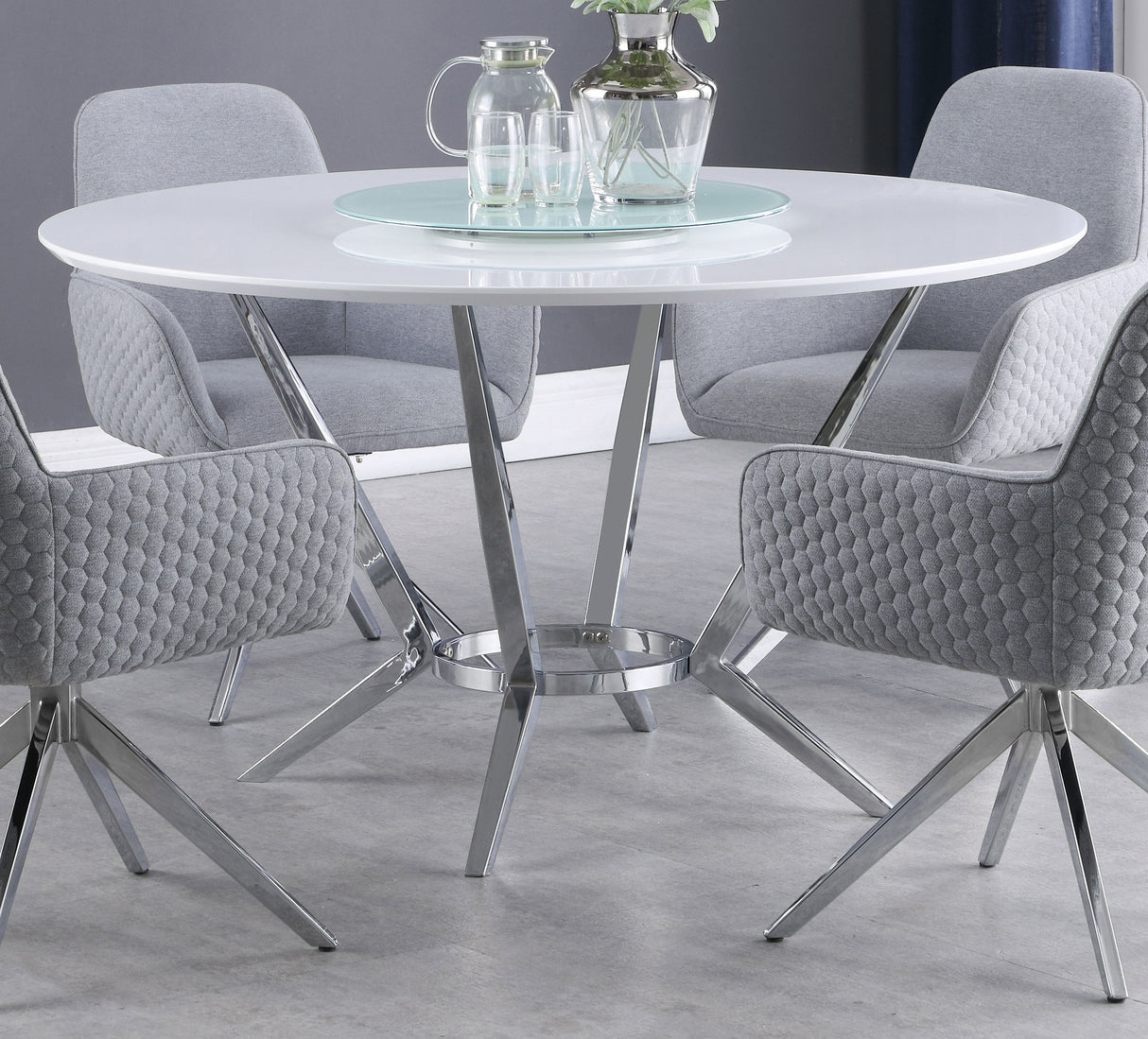 Abby Dining Table - galleria furniture outlet
