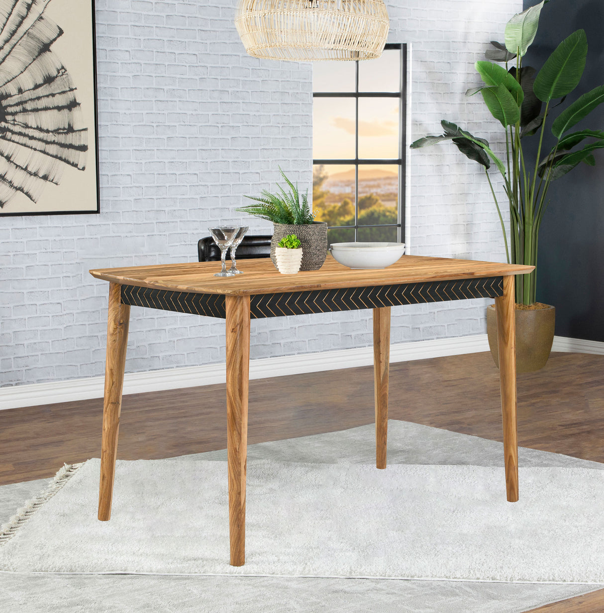 Partridge Counter Height Dining Table - galleria furniture outlet