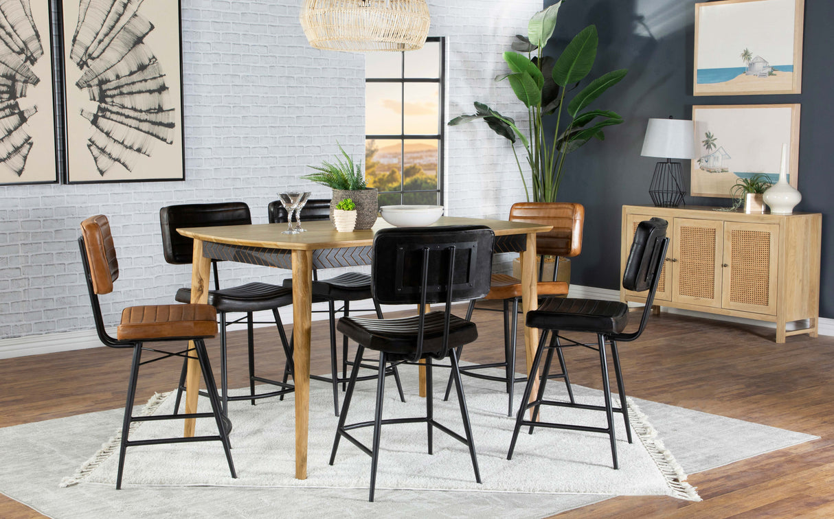 Partridge Counter Height Dining Table - galleria furniture outlet