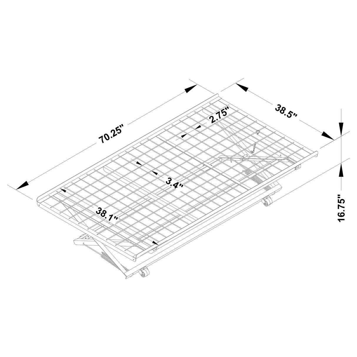 Eden Pop-Up Trundle Bed - galleria furniture outlet