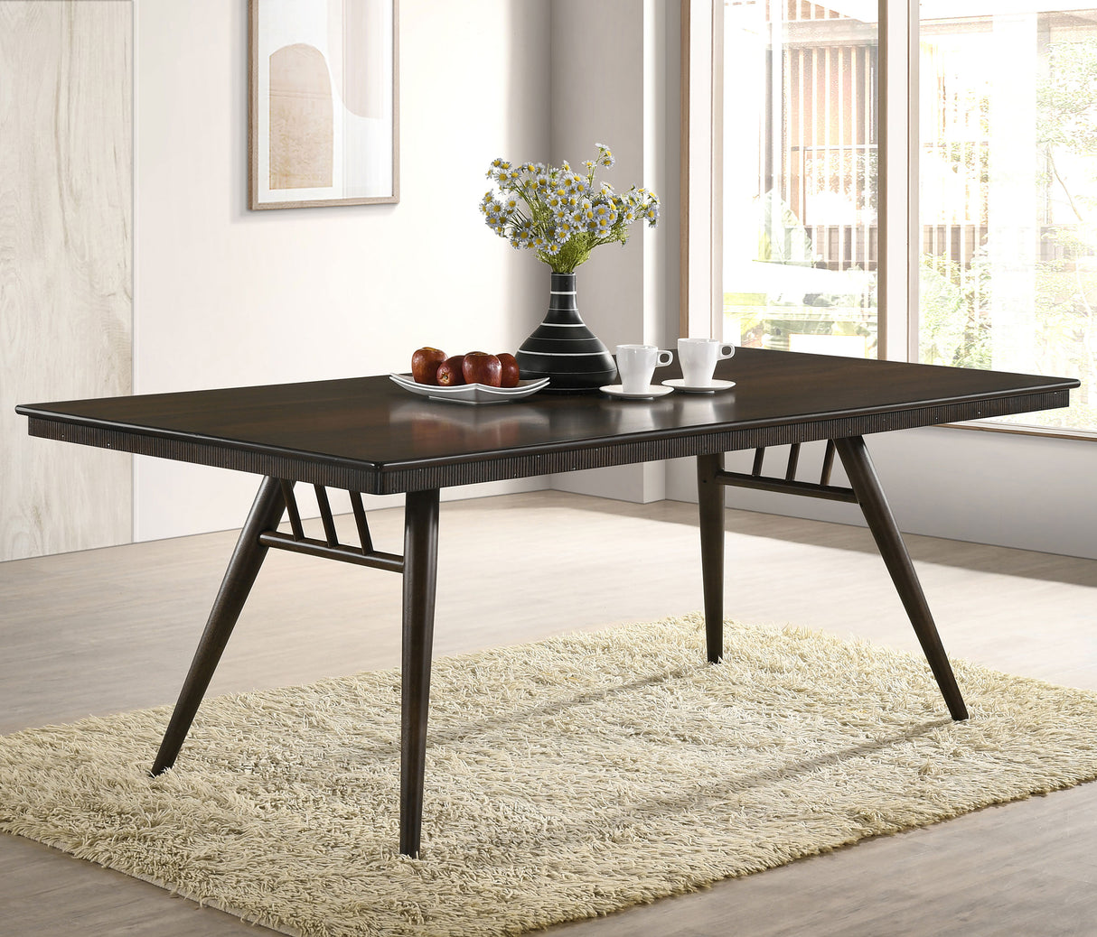 Wes Dining Table - galleria furniture outlet