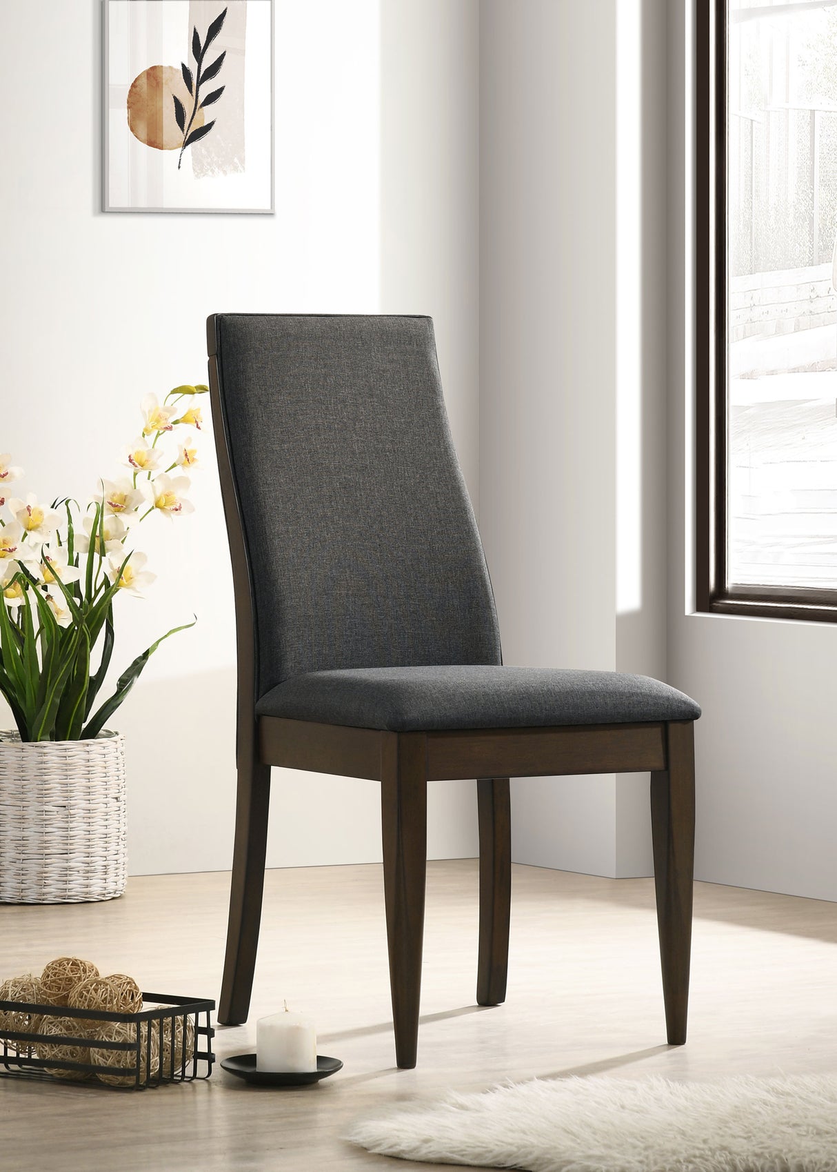 Wes Dining Side Chair - galleria furniture outlet