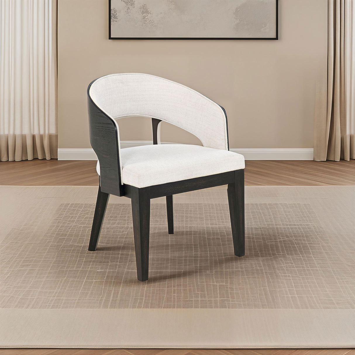 Leandro Dining Arm Chair - galleria furniture outlet