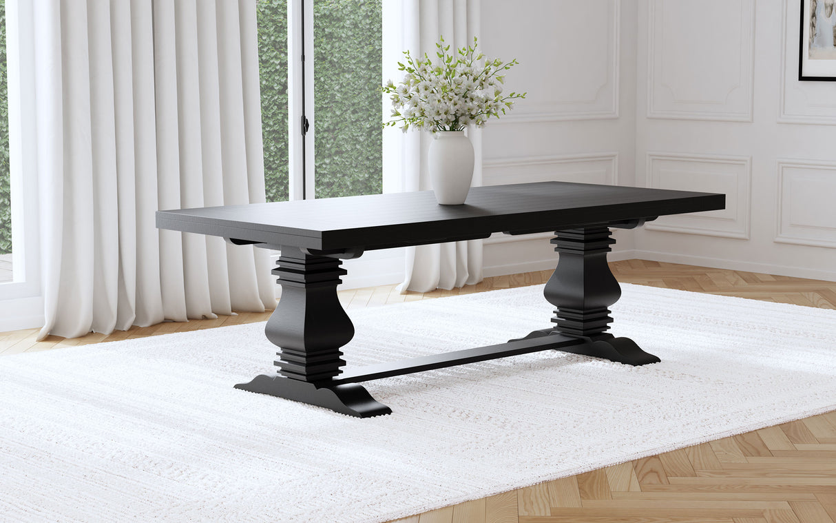 Florence Extension Dining Table - galleria furniture outlet