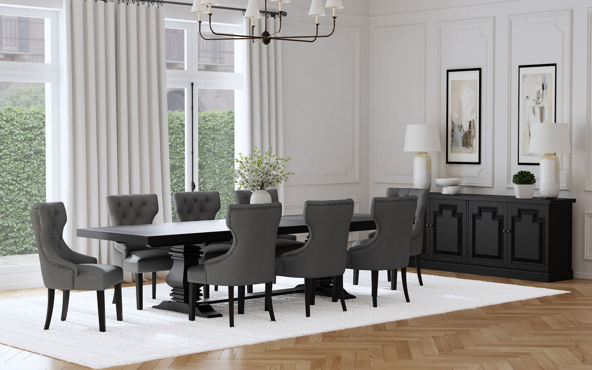 Florence Extension Dining Table - galleria furniture outlet