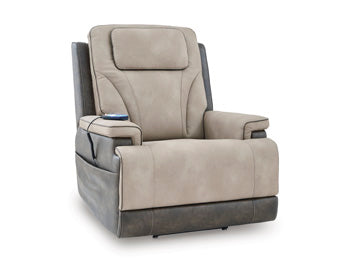 4Z-Peaceful Pause Power Lift Recliner - galleria furniture outlet