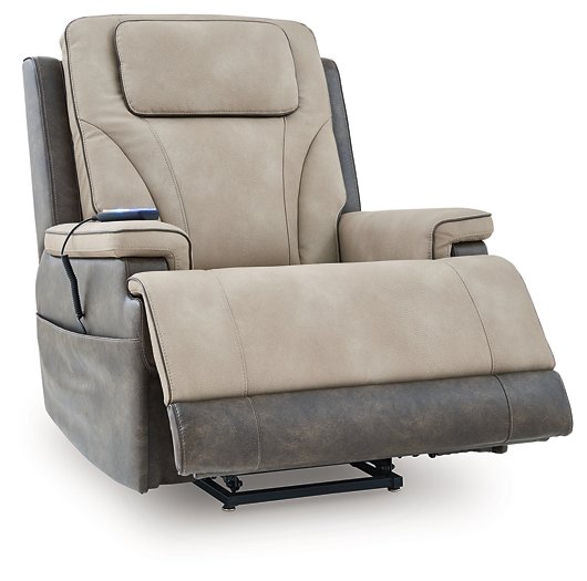 4Z-Peaceful Pause Power Lift Recliner - galleria furniture outlet