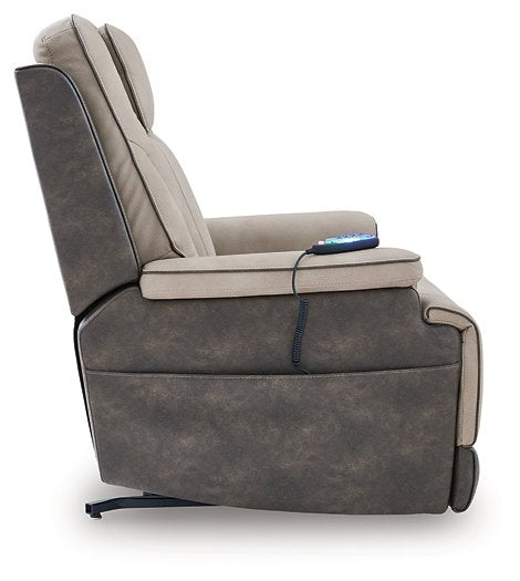 4Z-Peaceful Pause Power Lift Recliner - galleria furniture outlet