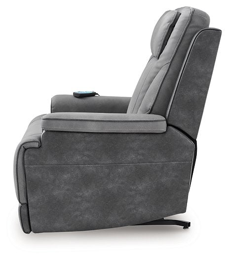 4Z-Peaceful Pause Power Lift Recliner - galleria furniture outlet
