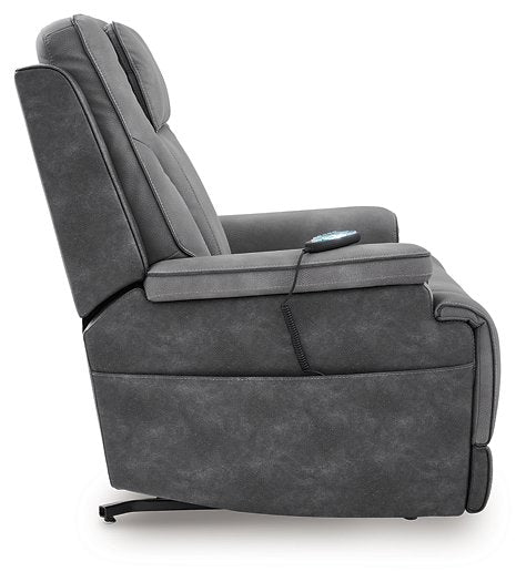 4Z-Peaceful Pause Power Lift Recliner - galleria furniture outlet