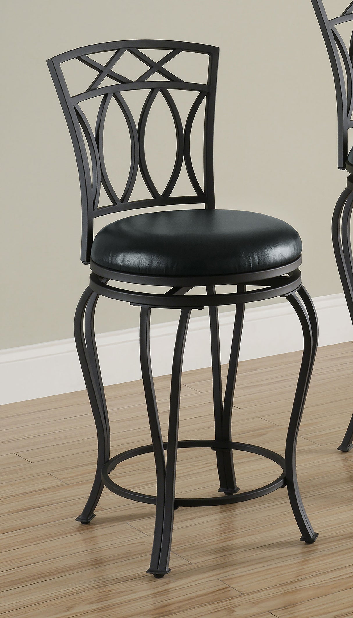 Adamsville Swivel Counter Chair - galleria furniture outlet
