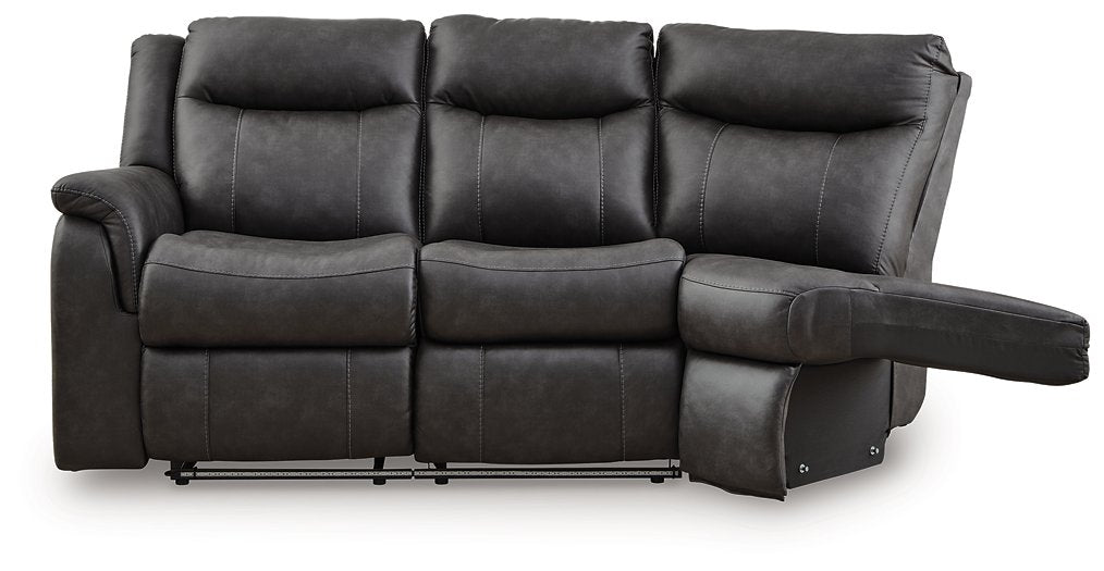 Sultan Meadow Reclining Sectional - galleria furniture outlet