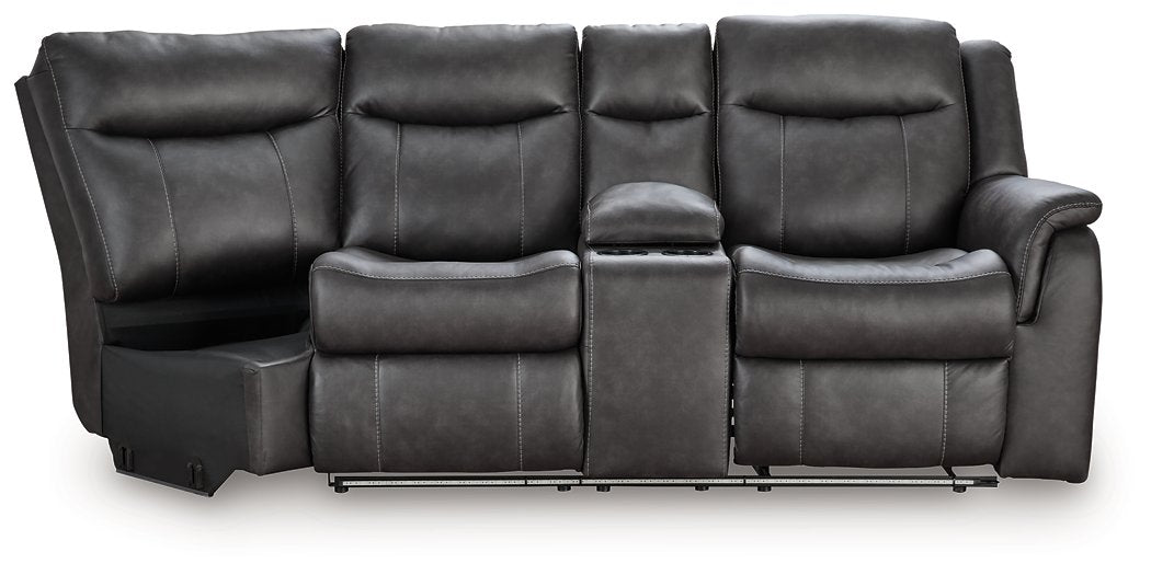 Sultan Meadow Reclining Sectional - galleria furniture outlet