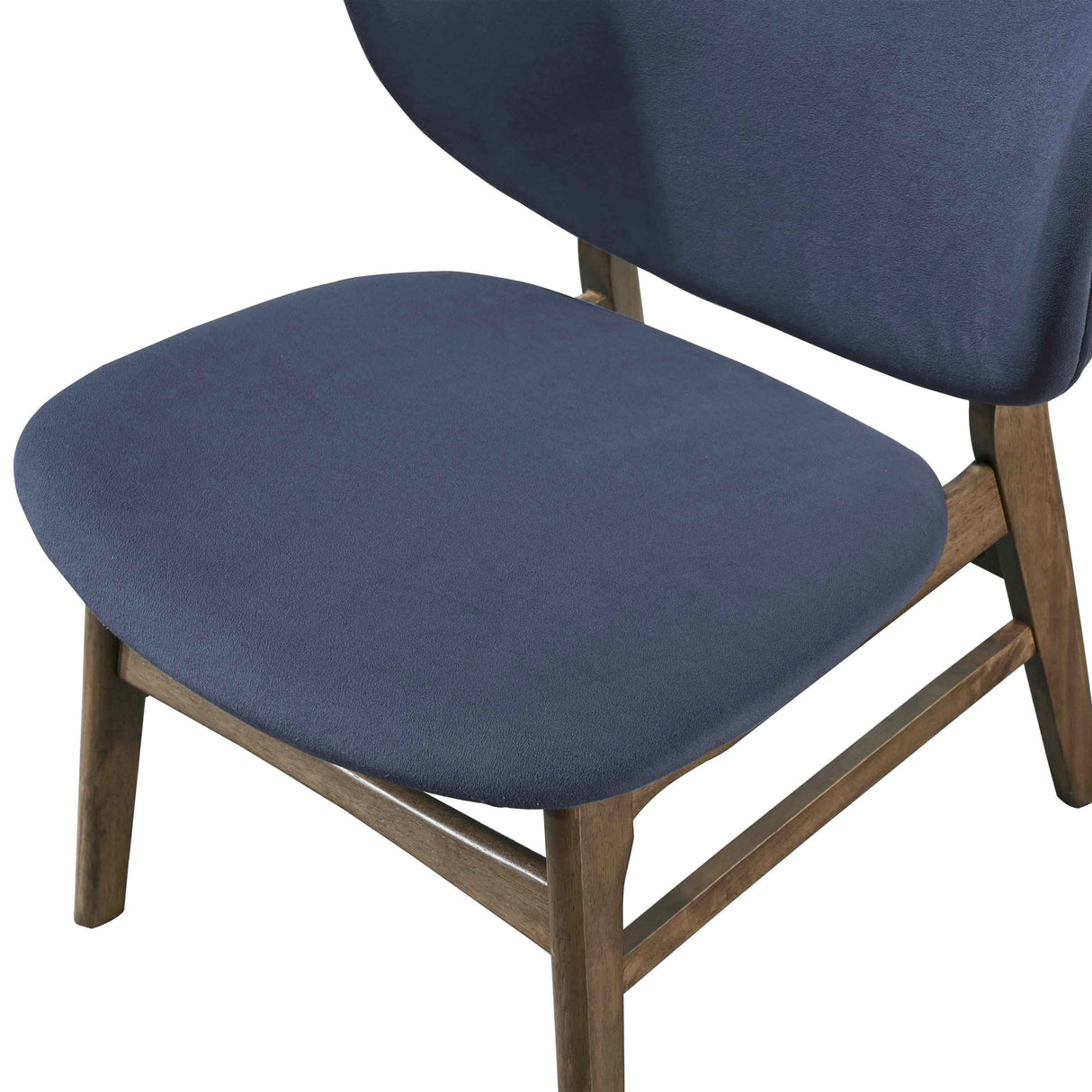 Adler Upholstered Lounge Chair-Blue