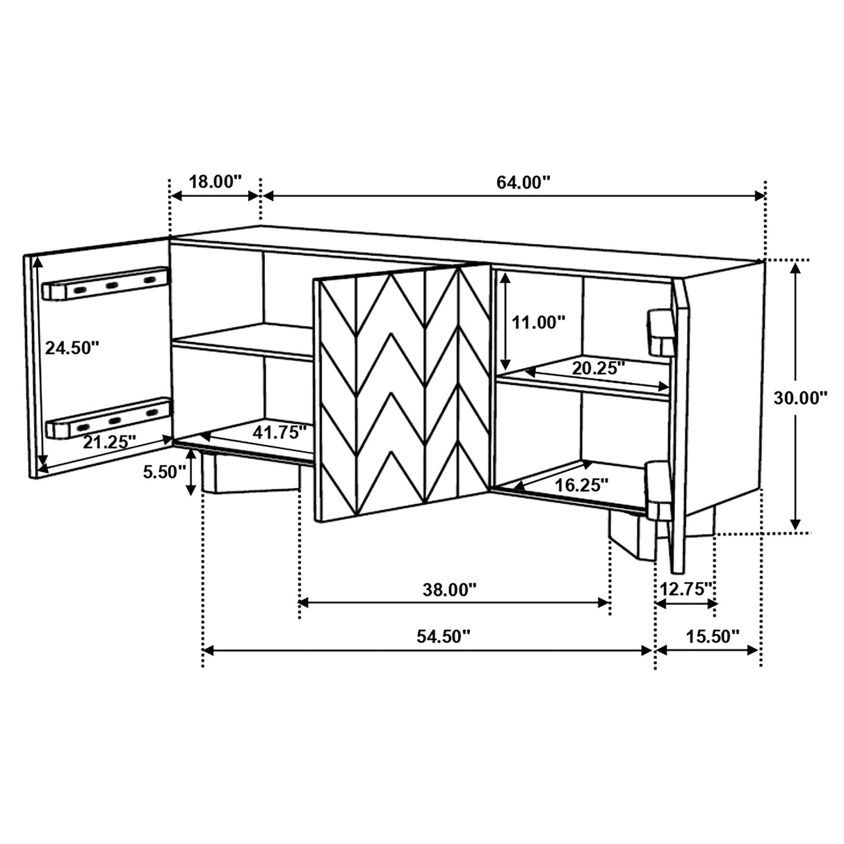 Tyler Sideboard - galleria furniture outlet