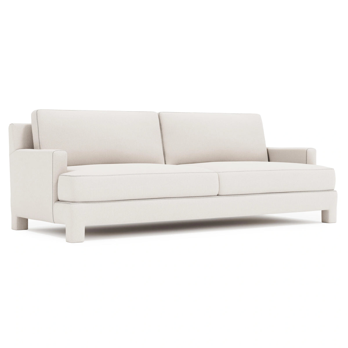 Mily Fabric Sofa Without Pillows