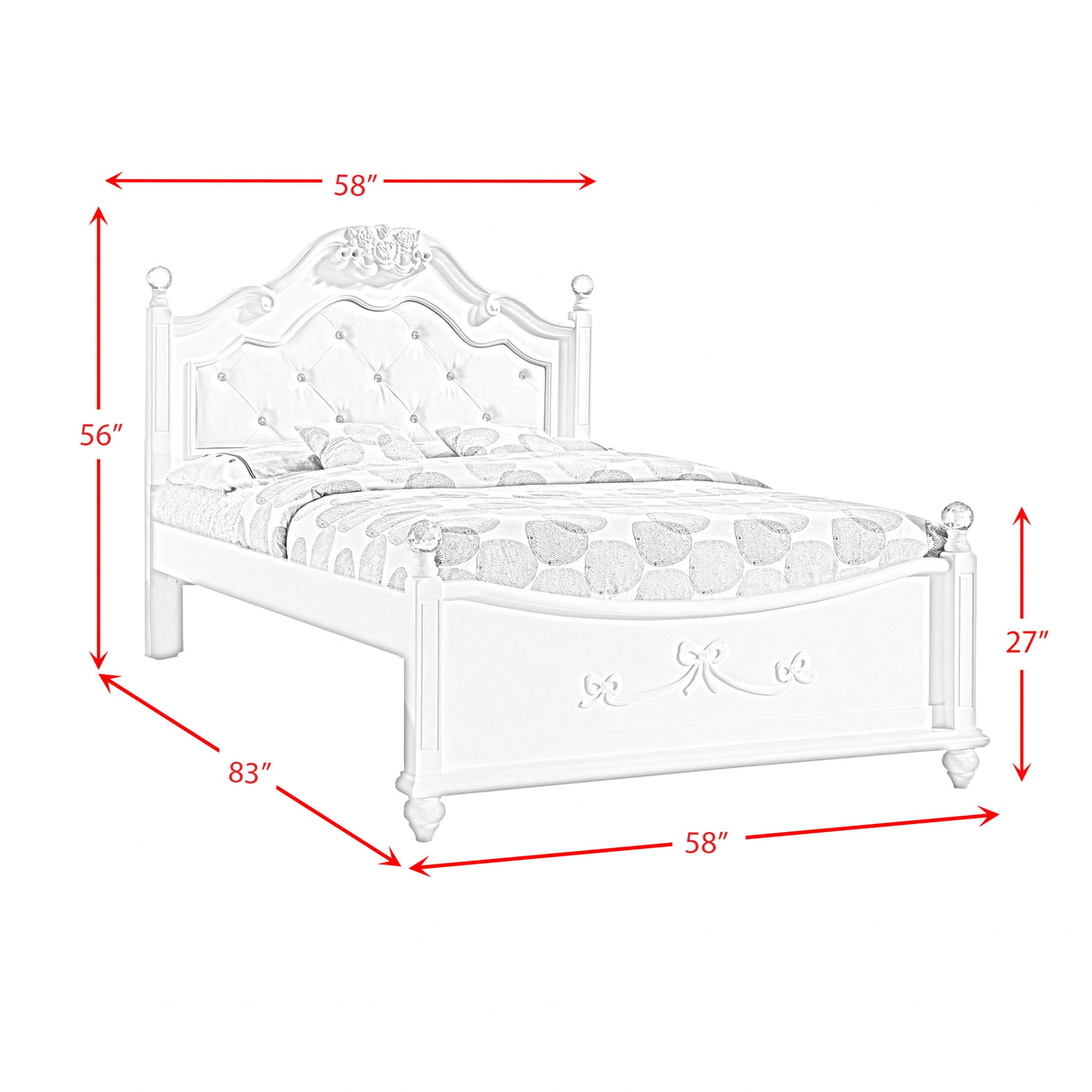 Alana Platform Bed w/ Storage Trundle
