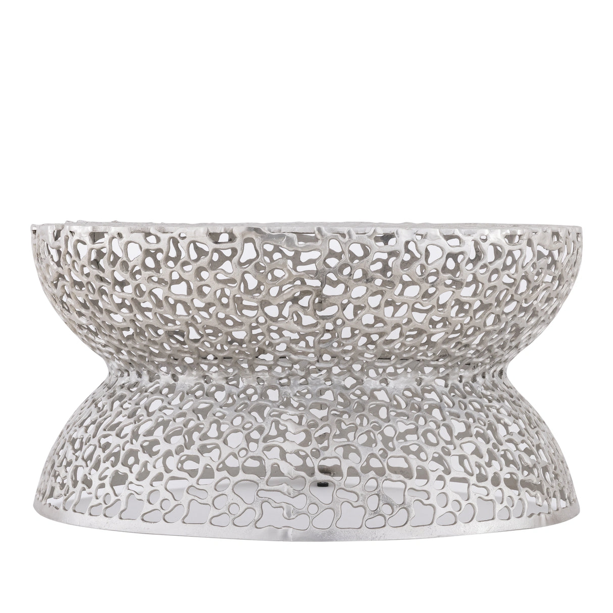 T3704-35 COFFEE TABLE SILVER