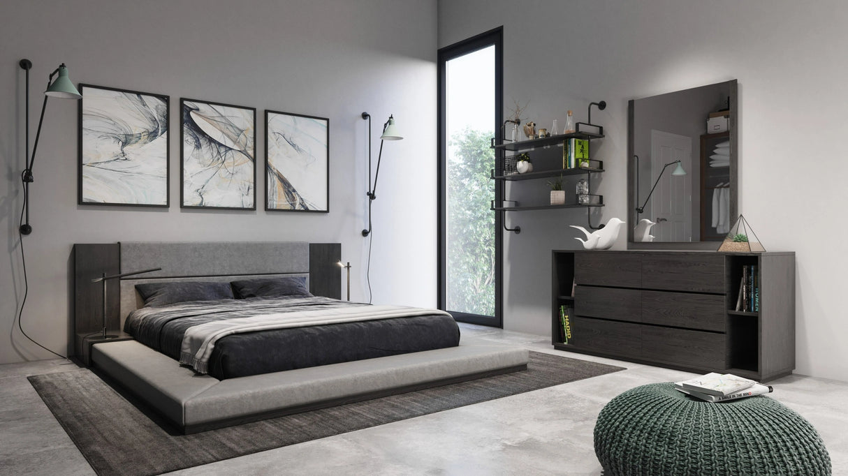 Jagger Modern Grey Bedroom Set